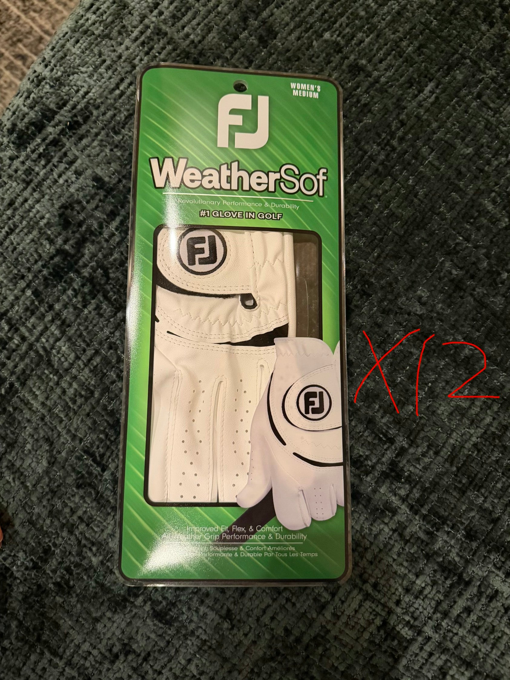 FootJoy WeatherSof Women's Golf Glove medium