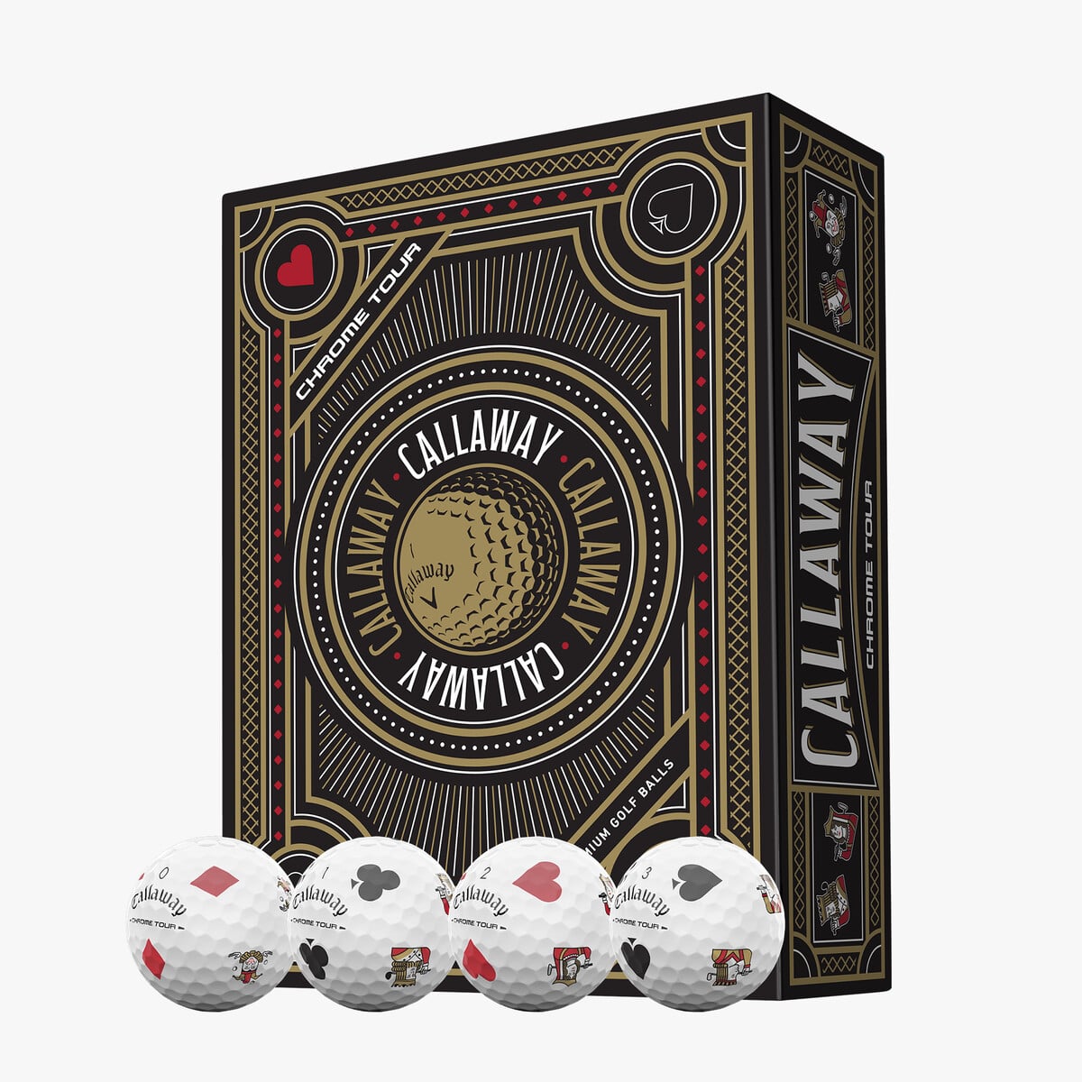 Chrome Tour Suits Golf Balls