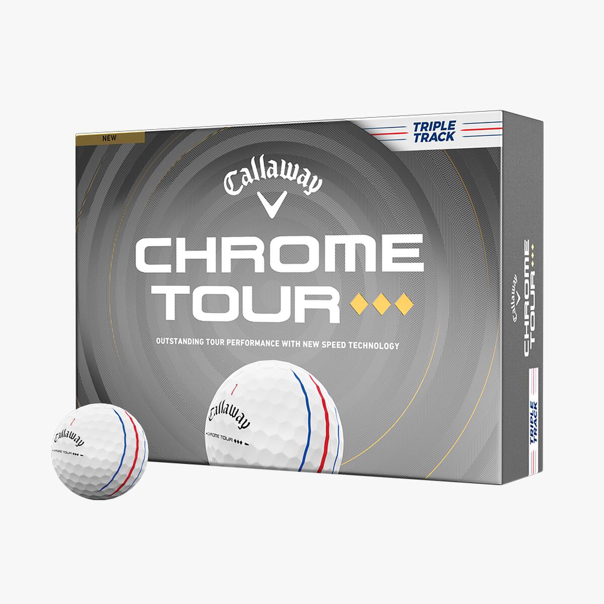 Callaway Chrome Tour Triple Diamond Triple Track Golf Balls